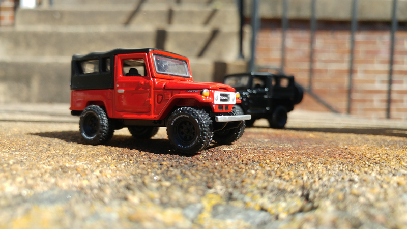 Illustration for article titled Car Week Day 1: RED Toyota FJ43